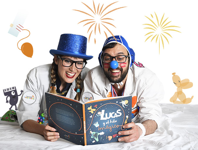 Mostrar como es el libro "Lucas y el Hilo Mágico
