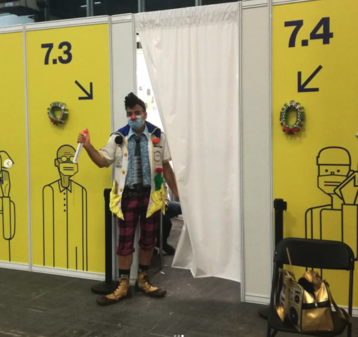 Fundación Theodora presente en la campaña de vacunación infantil