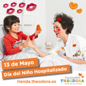te lanzo un beso por el día de los niños hospitalizados