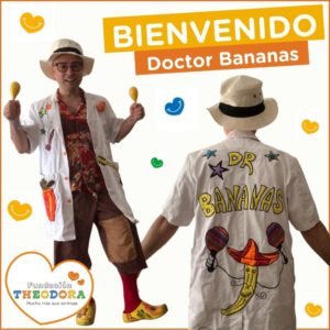 doctor-bananas-fundacion-theodora doctor-bananas-visita-niños-hospitalizados