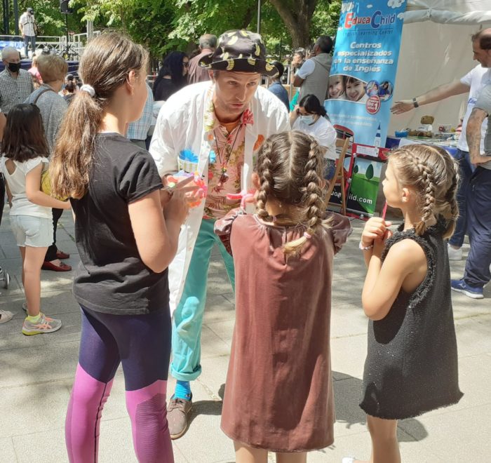 Fundación Theodora en la Feria de Libro de Pinto