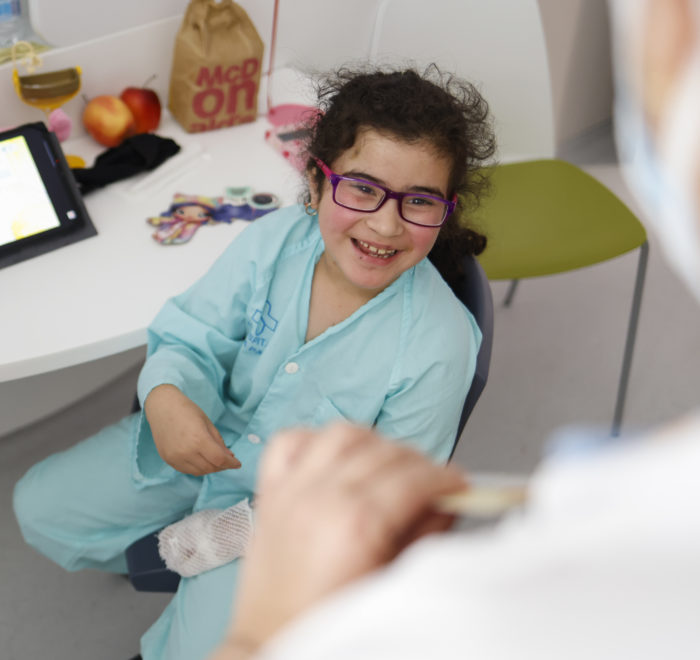 Visita de los Doctores Sonrisa al Hospital de Paz